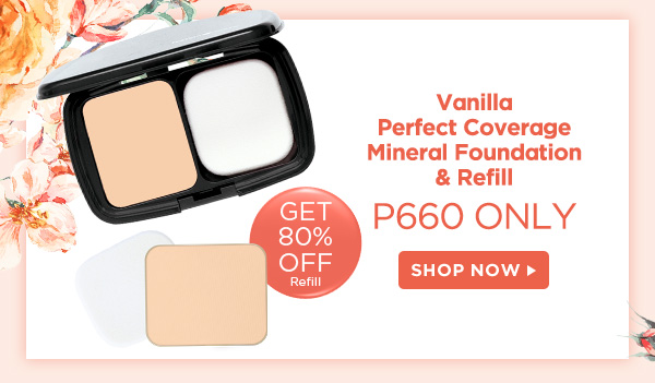 Vanilla Perfect Coverage Mineral Foundation & Refill