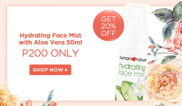 Hydrating Face Mist with Aloe Vera 50ml