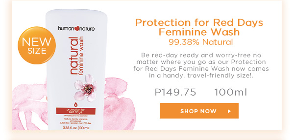 Protection for Red Days Feminine Wash 100ml