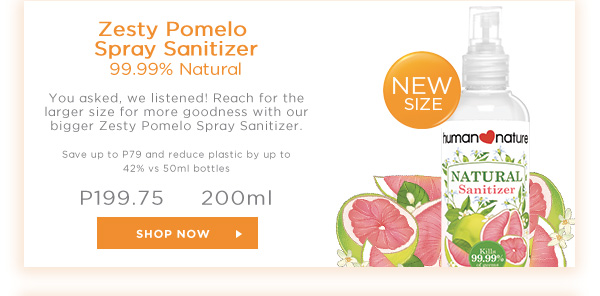 Zesty Pomelo Spray Sanitizer