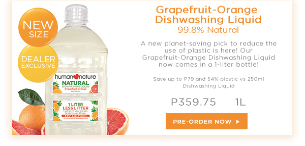 Grapefruit-Orange Dishwashing Liquid