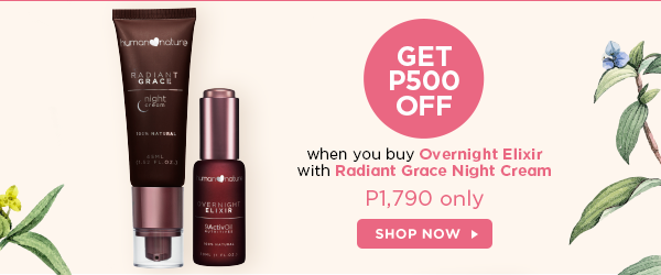 Overnight Elixir + Radiant Grace Night Cream
