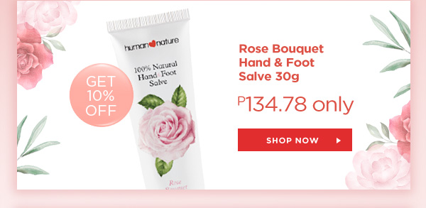 Rose Bouquet Hand & Foot Salve 30g