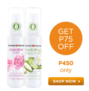 GET P75 OFF when you buy RoseDew Mist and Hydrating Face Mist