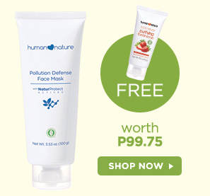 FREE Purifying Facial Scrub when you buy Pollution Defense Face Mask