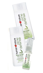 Acne Defense Facial Wash + Toner + Solution Gel