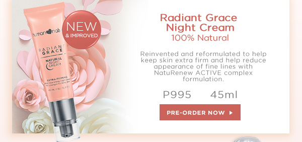 Radiant Grace Night Cream (New & Improved)