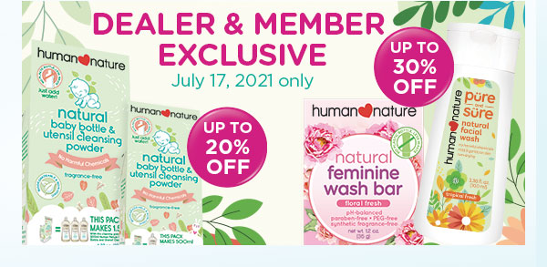 Dealer & Member Exclusive