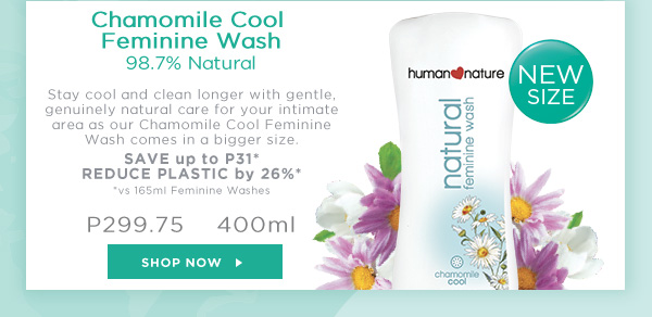 Chamomile Cool Feminine Wash 400ml