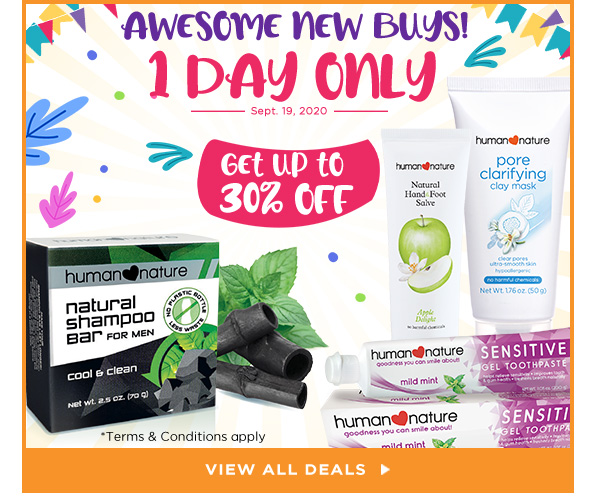 Amazing Deals for 1 Day Only!