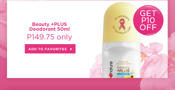 Beauty +PLUS Deodorant