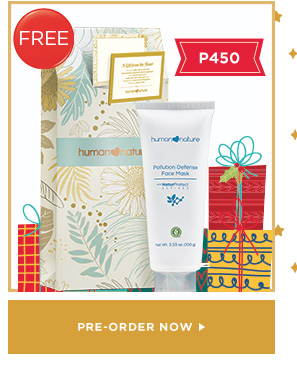 Pollution Defense Face Mask 100g + Big Christmas Gift Bag & Card 