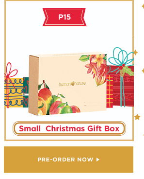 Human Nature Small  Christmas Gift Box