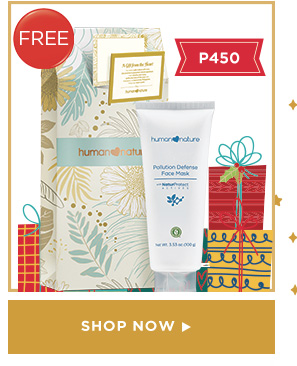 Pollution Defense Face Mask 100g + Big Christmas Gift Bag & Card 
