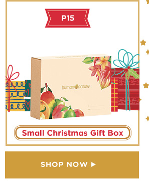 Human Nature Small  Christmas Gift Box