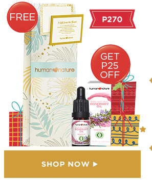 Rosemary Oil + Small Christmas Gift Bag & Card