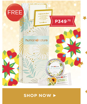 Natural Lip Scrub + Sunflower Lip Miracle + Small Christmas Gift Bag & Card