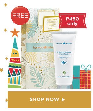 Pollution Defense Face Mask + Big Christmas Gift Bag & Card