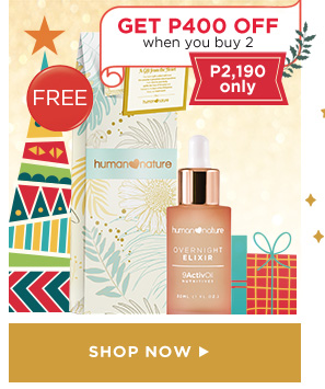Overnight Elixir + Small Christmas Gift Bag & Card