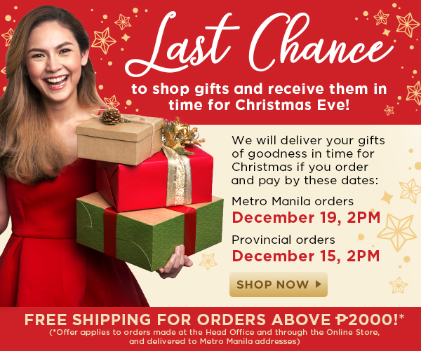 Your Christmas Gifts are ready for check-out